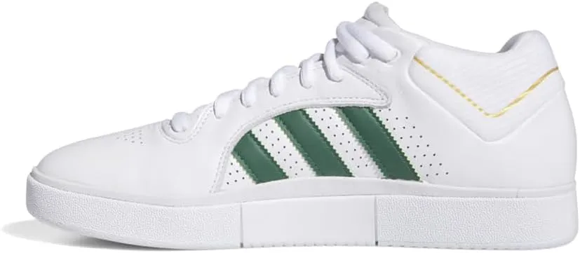 adidas Mens Tyshawn Lace Up Sneakers Shoes Casual - White