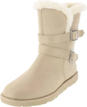 Airwalk Stone Suede Women's Nia Cozy Boots 5.5 Regular