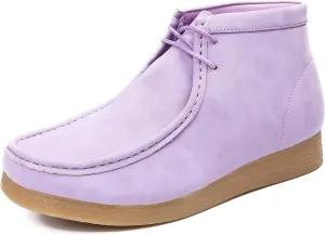 Amali Casual Chukka Boots for Men, High-Top, Lace Up Suede Men's Shoes, Desert Boots with Crepe Rubber Sole