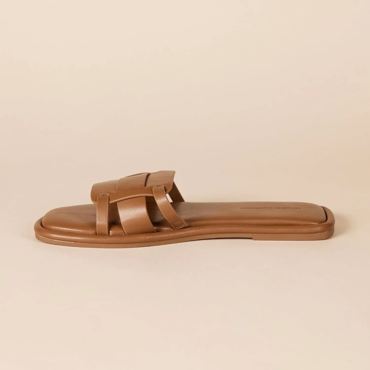 Amazon Essentials Women's Woven Padded Slide Sandal