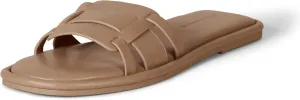 Amazon Essentials Women's Woven Padded Slide Sandal
