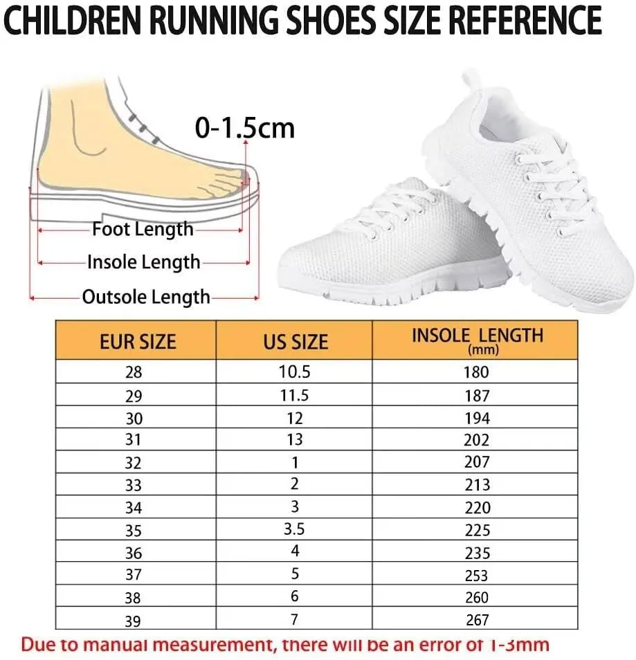 AmzPrint Donuts Print Low-Top Fashion Unisex-Child Walking Shoes Lightweight Lace-Up Girls Boys Black Sneakers Size 11.5