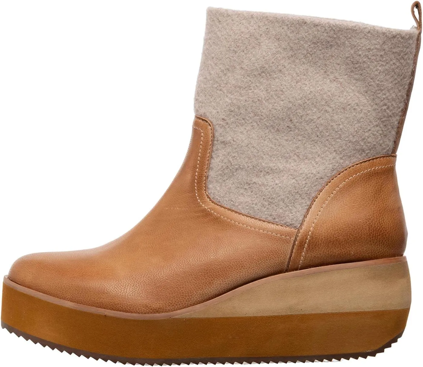 Antelope Women's Suede Wedge Boots - Farah