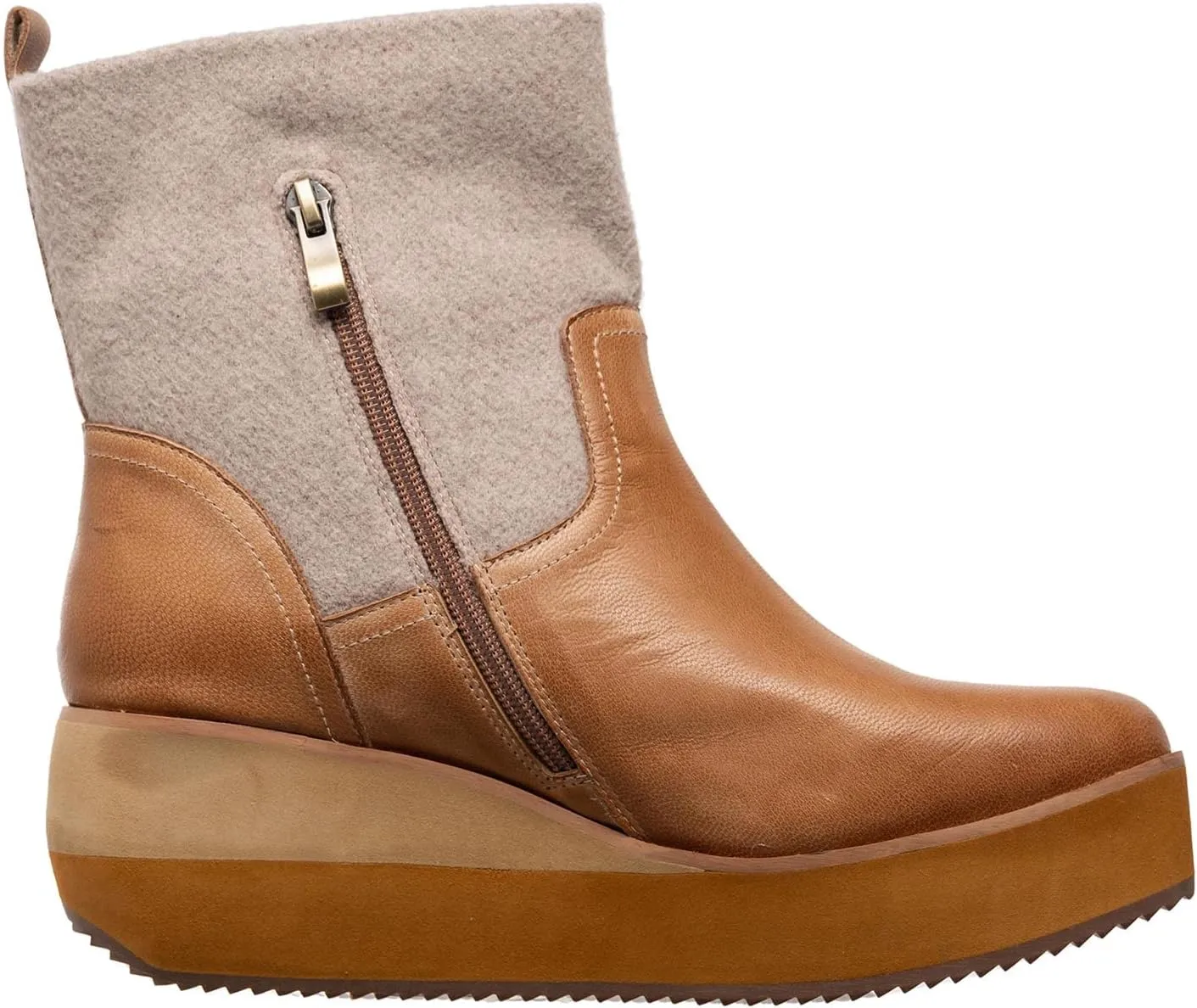 Antelope Women's Suede Wedge Boots - Farah