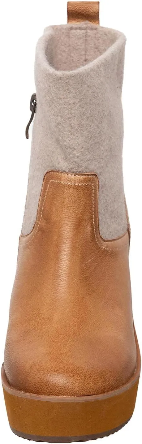 Antelope Women's Suede Wedge Boots - Farah