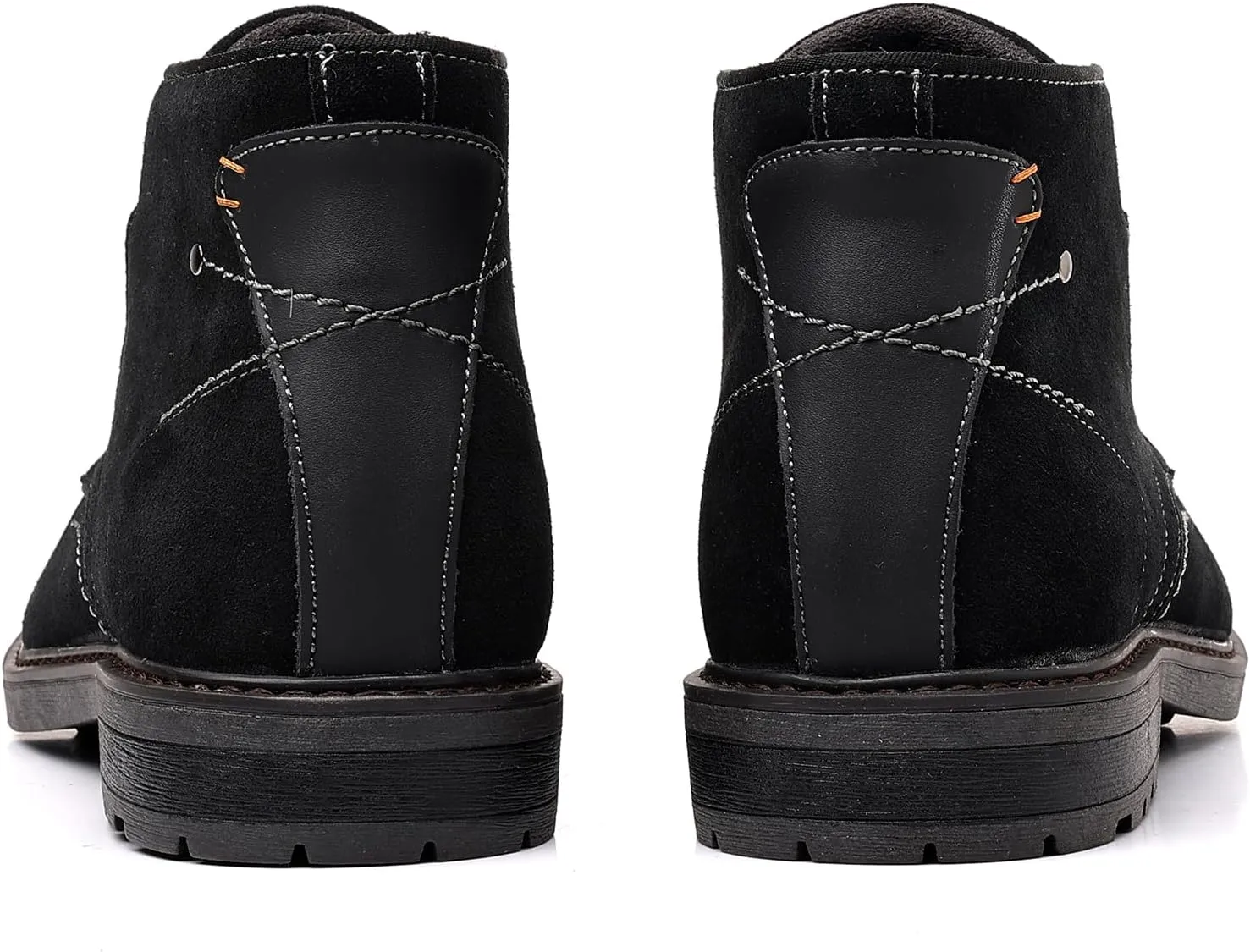 Arkbird Mens Chukka Boots Suede Leather Classic Fashion Casual Ankle Lace-up Dress Boots for Men