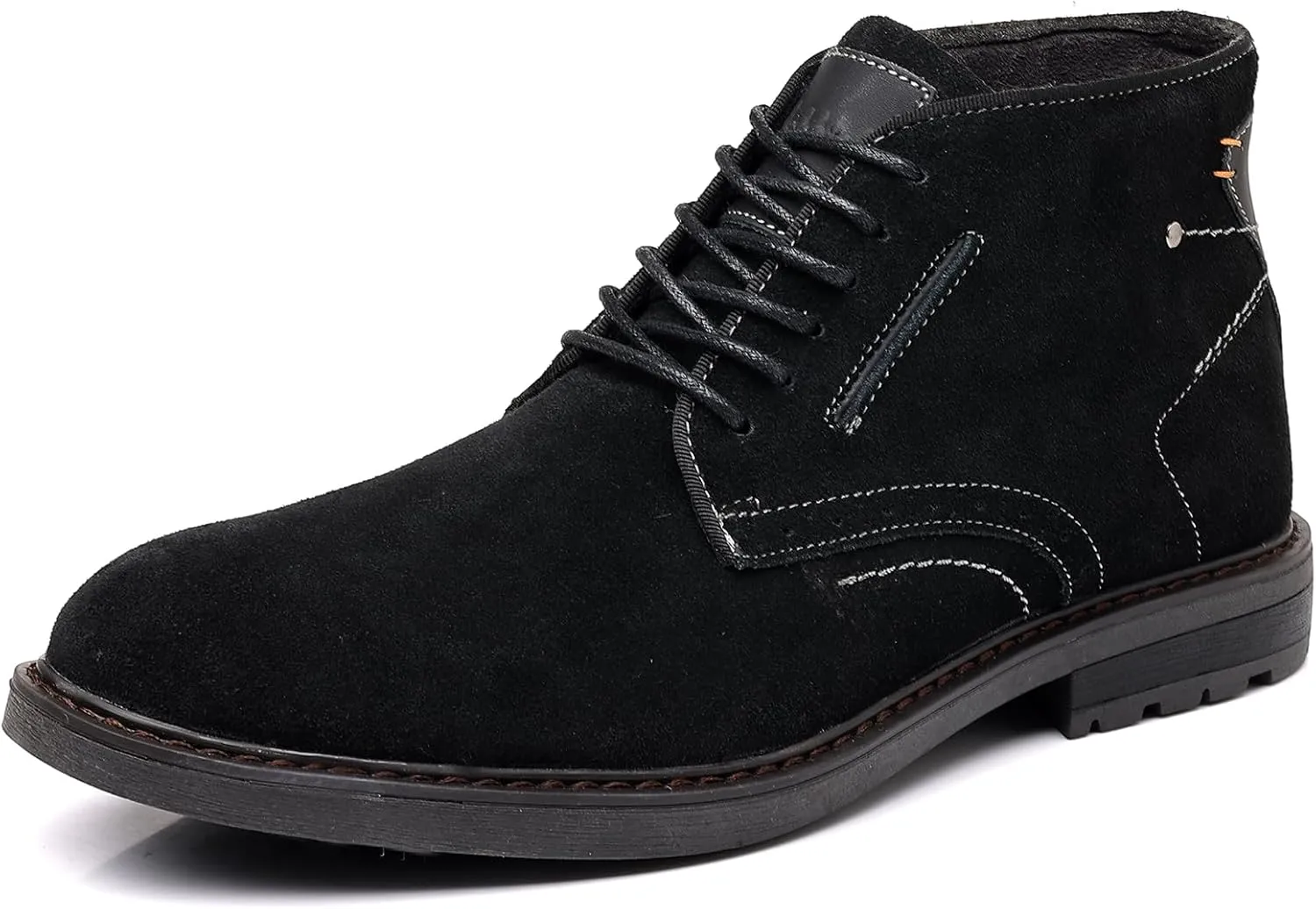 Arkbird Mens Chukka Boots Suede Leather Classic Fashion Casual Ankle Lace-up Dress Boots for Men