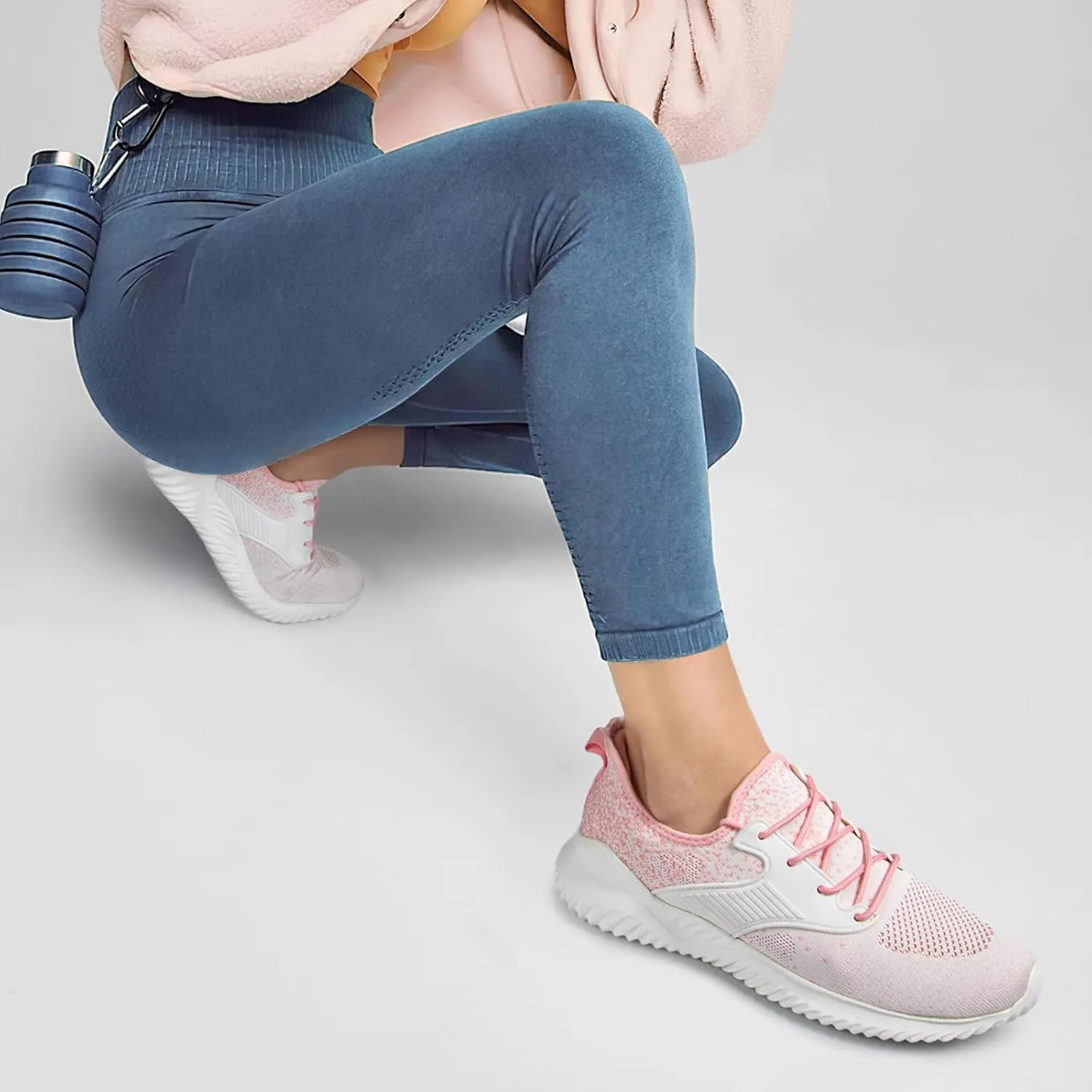 ATHMILE Womens Walking Shoes Lightweight Men Tennis Shoes Slip On Memory Foam Casual Sneakers for Gym Travel Work Outdoor Road