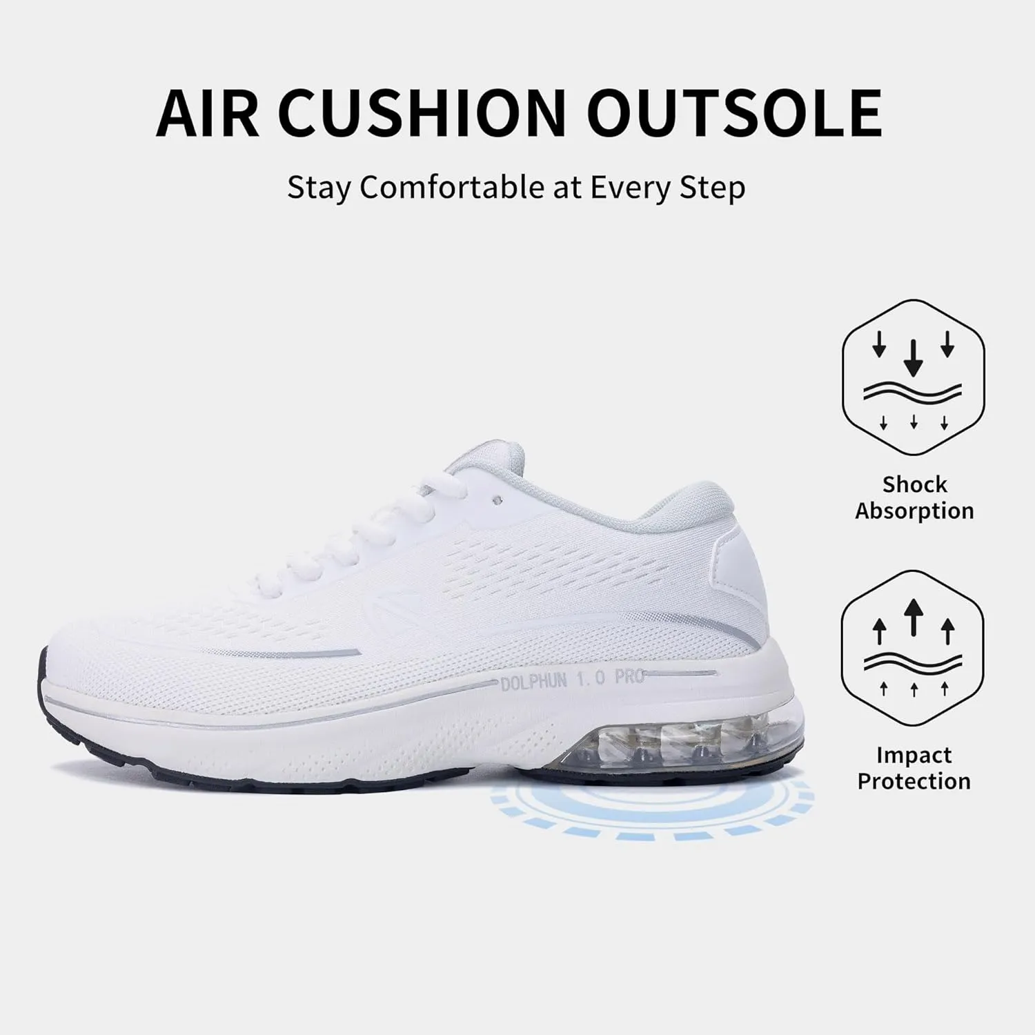Autper Women's Running Shoes Wide Toe Box Sneakers Women Comfortable Arch Support Walking Tennis Athletic Shoes for Jogging Workout Gym Sports US6-11