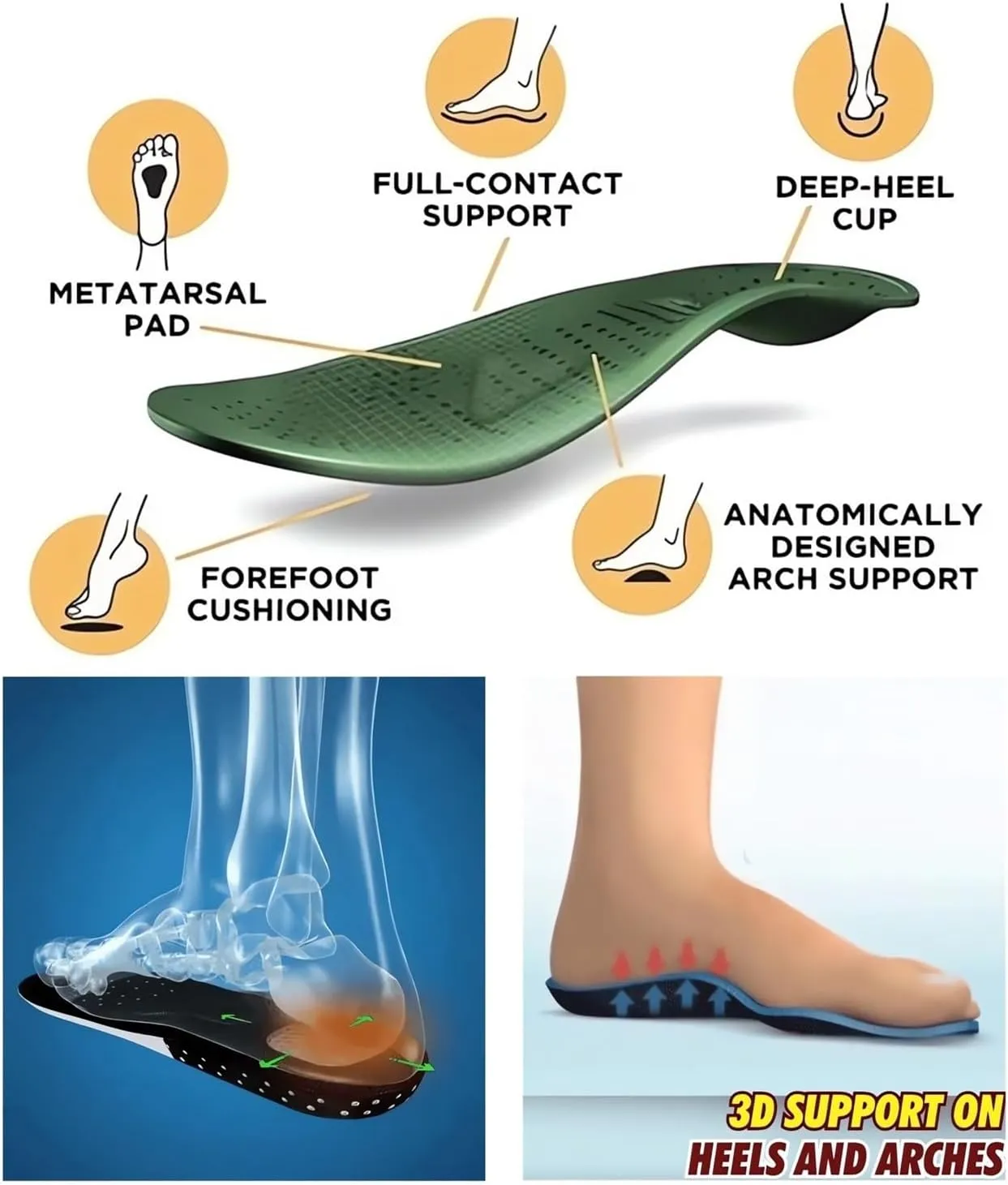 Azdealy Orthopedic Shoes,Women's Soft Sole Mesh Comfort Orthopedic Shoes,New Slip-on Walking Sh-OES with Arch Support