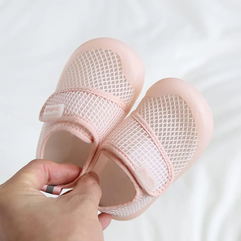 Baby Boy Girl Shoes Lightweight Breathable Toddler Mesh Sneakers Beach Water Shoes Non-Slip First Walking Shoes 6 9 12 18 24 Months