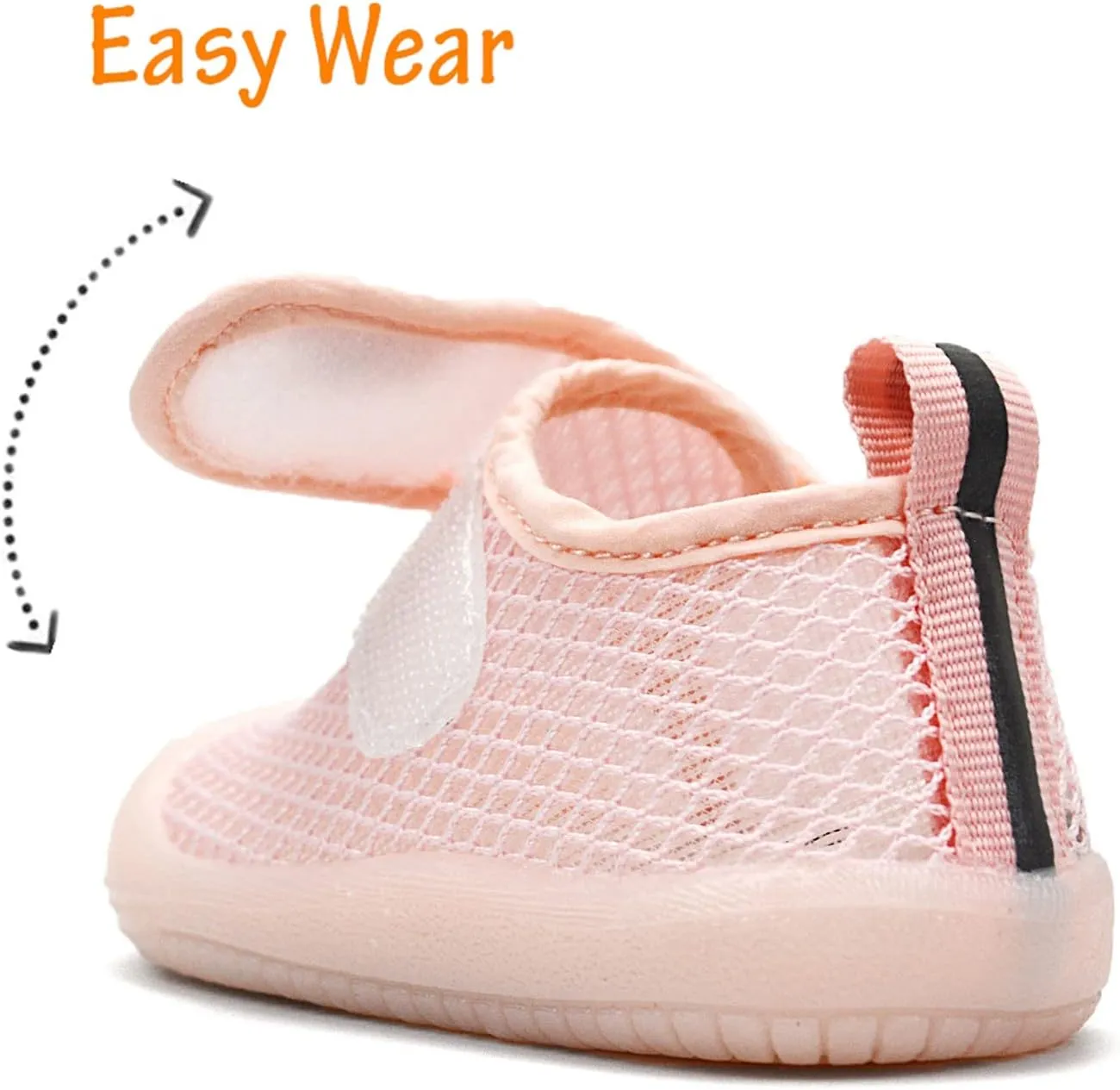Baby Boy Girl Shoes Lightweight Breathable Toddler Mesh Sneakers Beach Water Shoes Non-Slip First Walking Shoes 6 9 12 18 24 Months