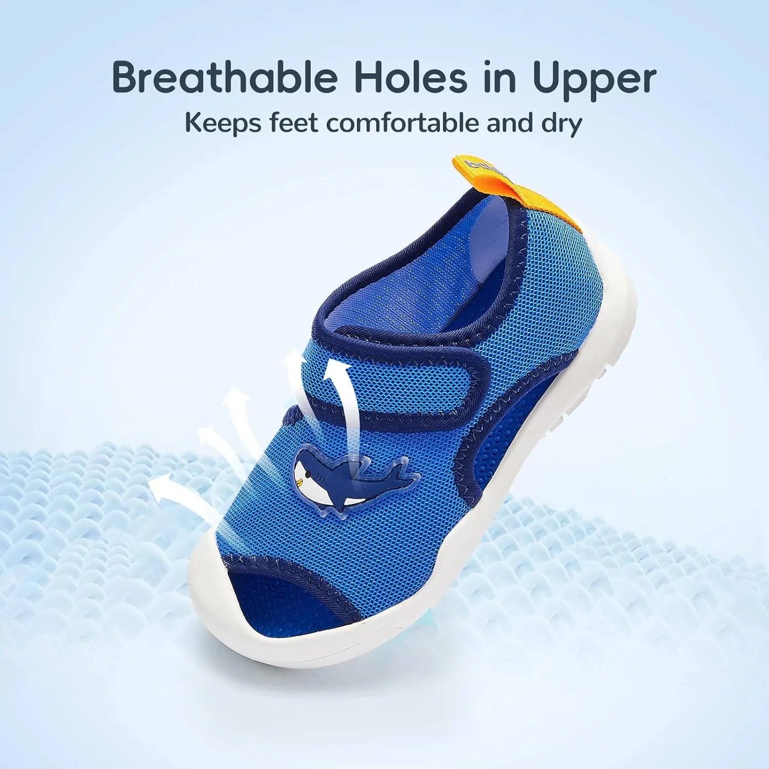 Balabala Toddler Girls Boys Sport Sandal, Kids Closed Toe Outdoor Water Sandals Non-slip Lightweight Beach Walking Shoes