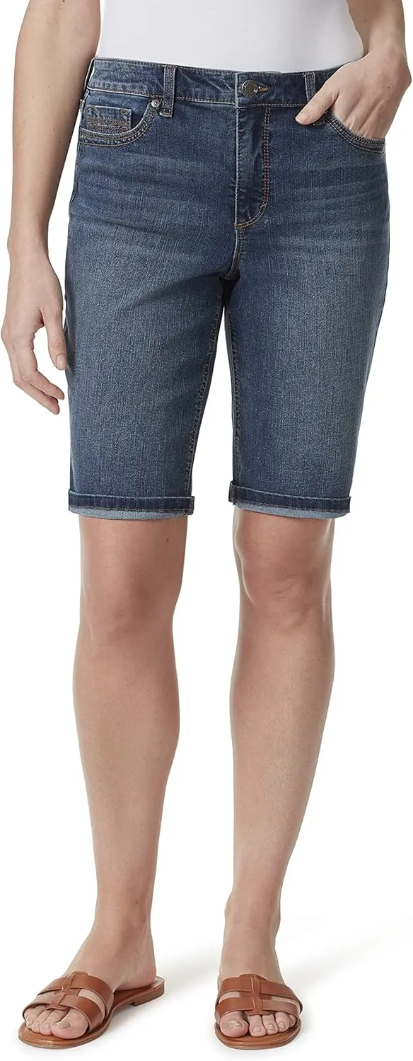 Bandolino Women's Riley Relaxed Fit Bermuda Short