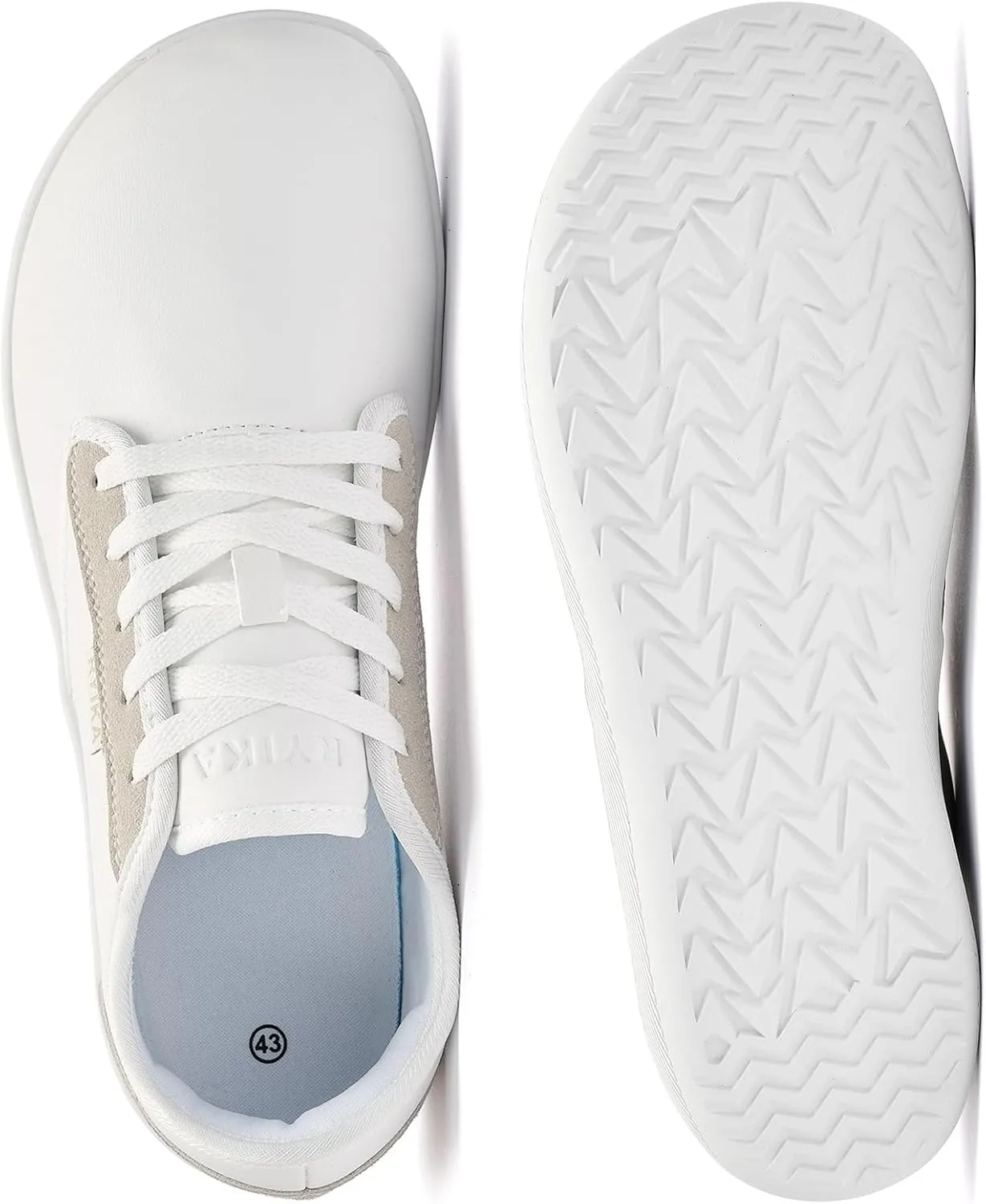 Barefoot Shoes Men Wide Toe Box Width Walking Shoes Zero Drop Sneakers