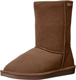 Bearpaw emma Short Hickory Suede Fur Lined Boots