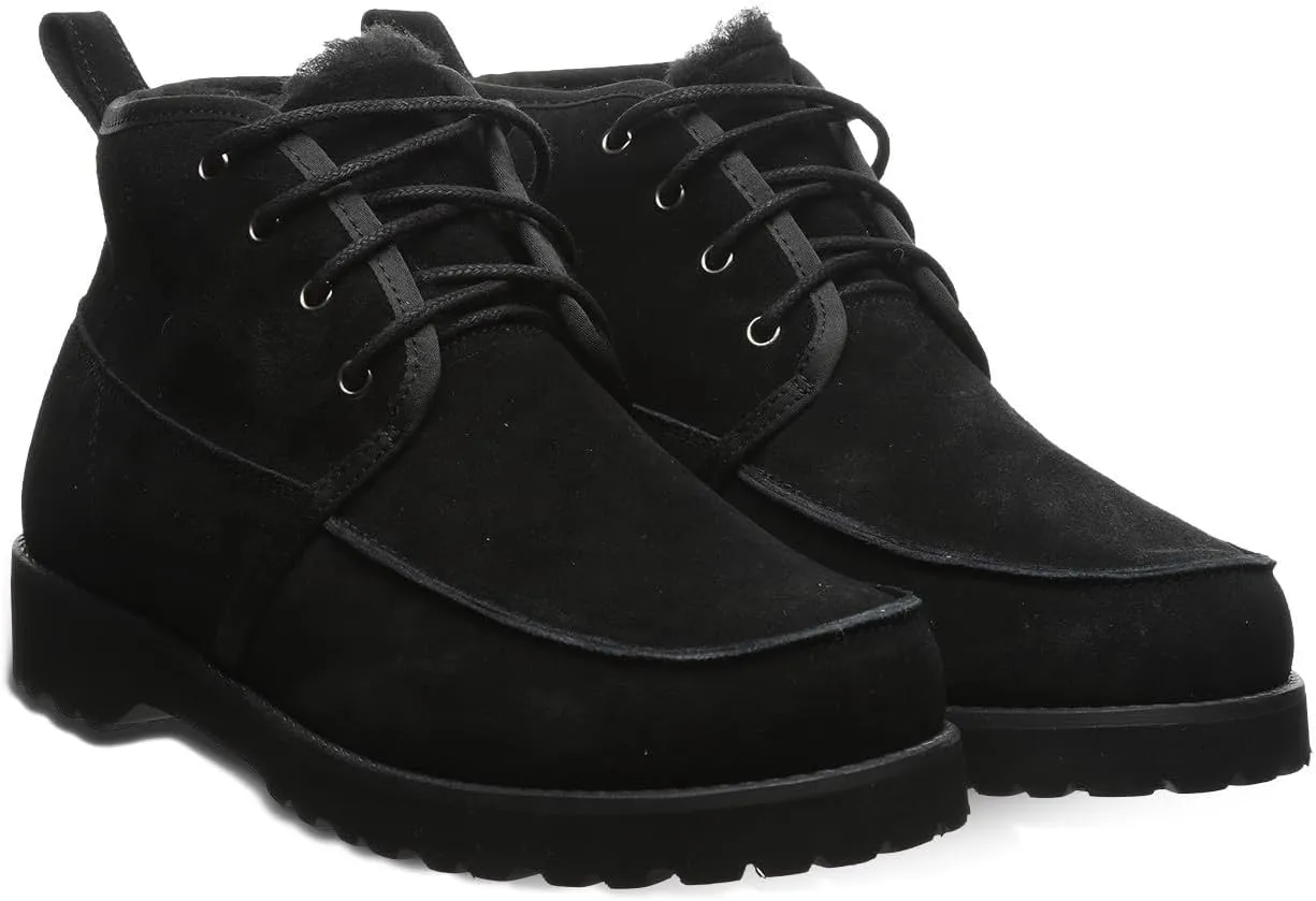 BEARPAW Men's Kyle Boot | Classic Suede Lace-Up Boot