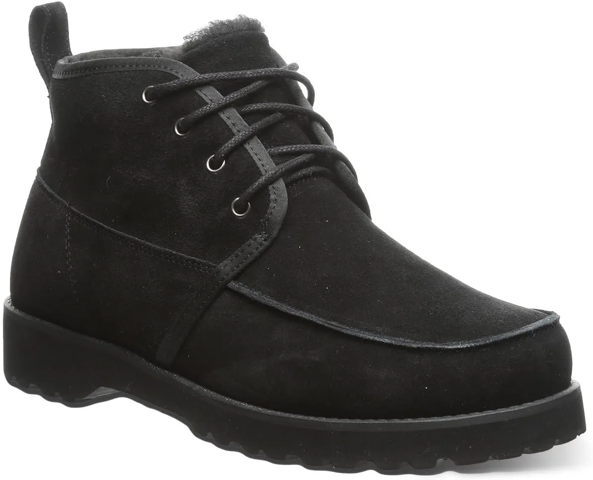BEARPAW Men's Kyle Boot | Classic Suede Lace-Up Boot