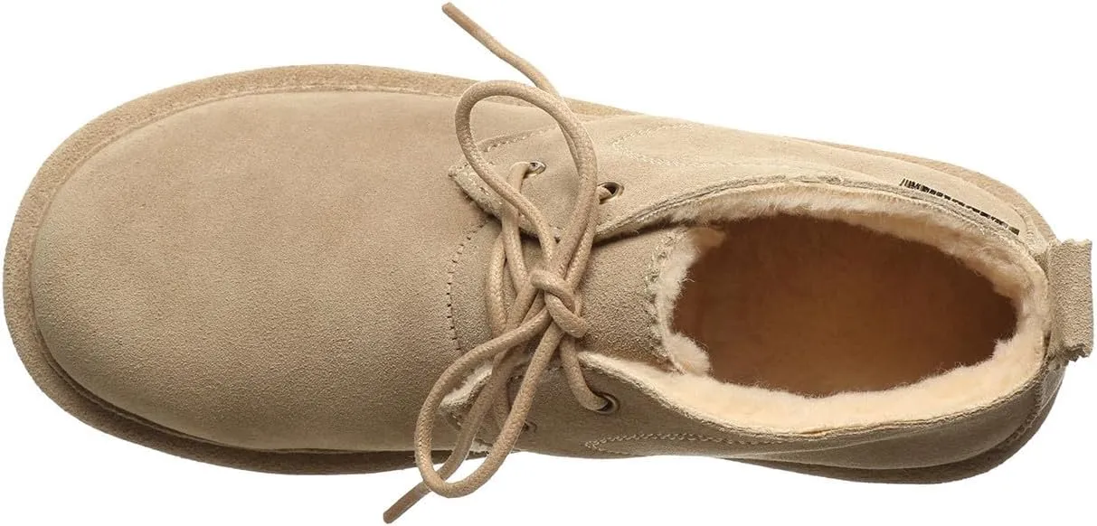 BEARPAW Womens Skye Suede Ankle Chukka Boots