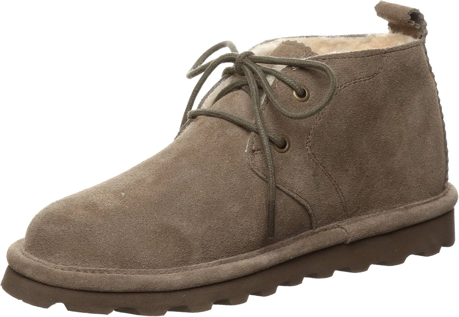 BEARPAW Womens Skye Suede Ankle Chukka Boots