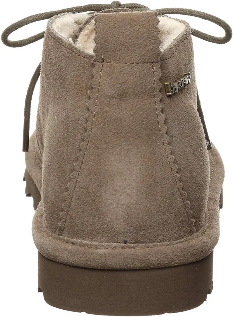 BEARPAW Womens Skye Suede Ankle Chukka Boots