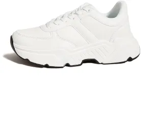 BELOS Women's Platform Chunky Sneakers Fashion Dad Sneakers Casual Lace Up Comfortable Lightweigt Walking Shoes