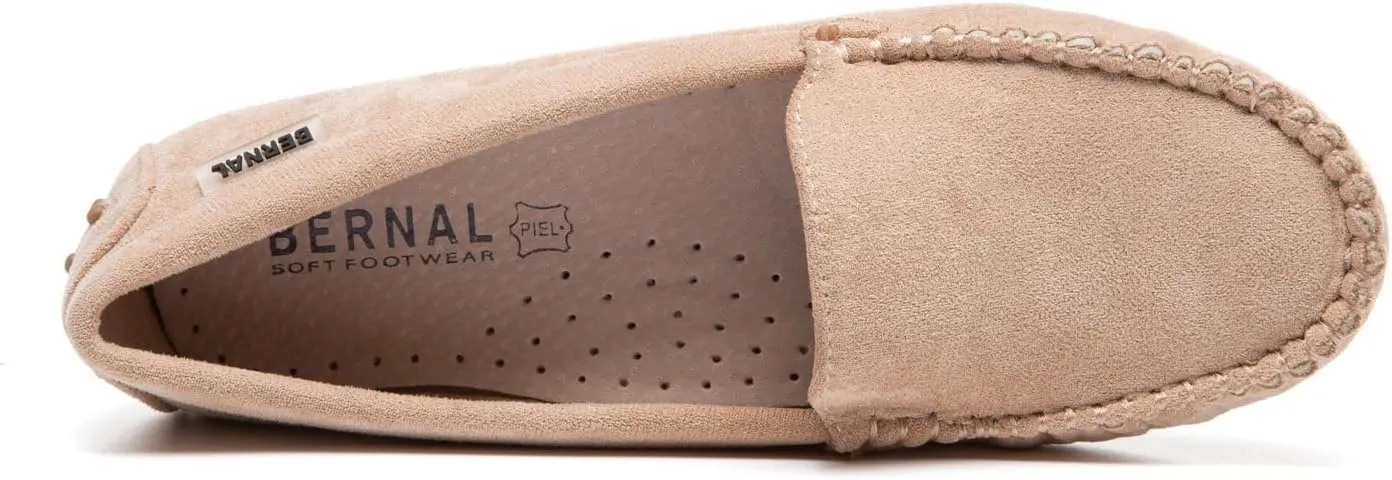 Bernal Women Penny Loafers Casual Comfortable Slip On Flat Shoes Driving Loafers Work Walking Shoes