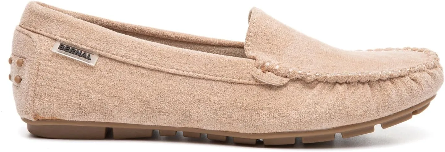 Bernal Women Penny Loafers Casual Comfortable Slip On Flat Shoes Driving Loafers Work Walking Shoes