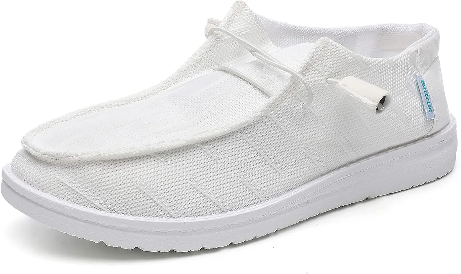 Betrue Women's Lightweight Boat Shoes, Casual Loafers, Slip On Deck Shoes, Breathable Canvas Sneakers