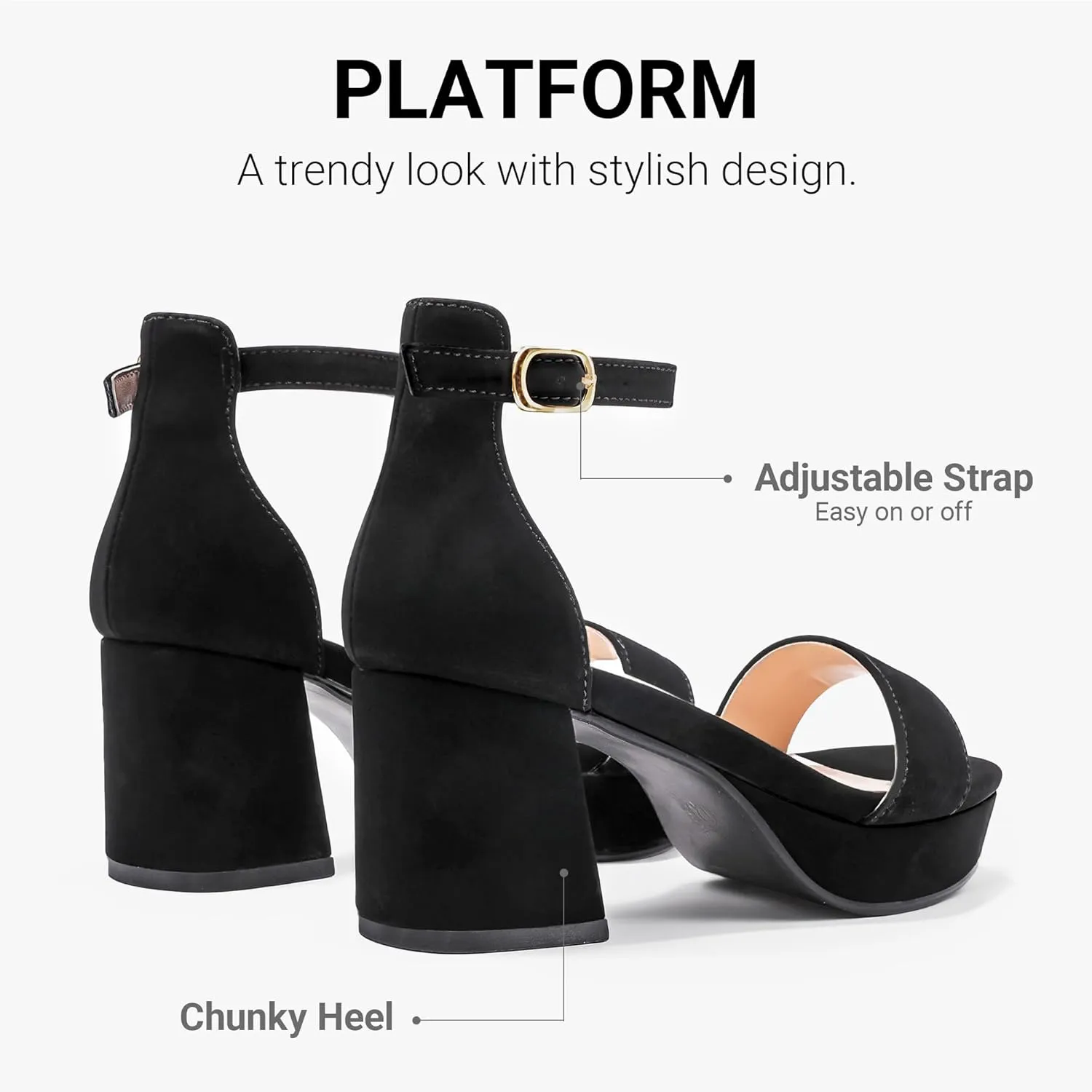 Big Girls High Heels Sandals Round Open Toe Kids Dress Shoes Pageant Flower Girl Shoes Wedding Party Ankle Strap Pumps for Little Big Kids