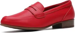 Black Women's Loafers & Slip-ons Flats Penny Round Toe Non-Slip Classic Business Casual Comfortable Dressy Office Work Slip On Shoes