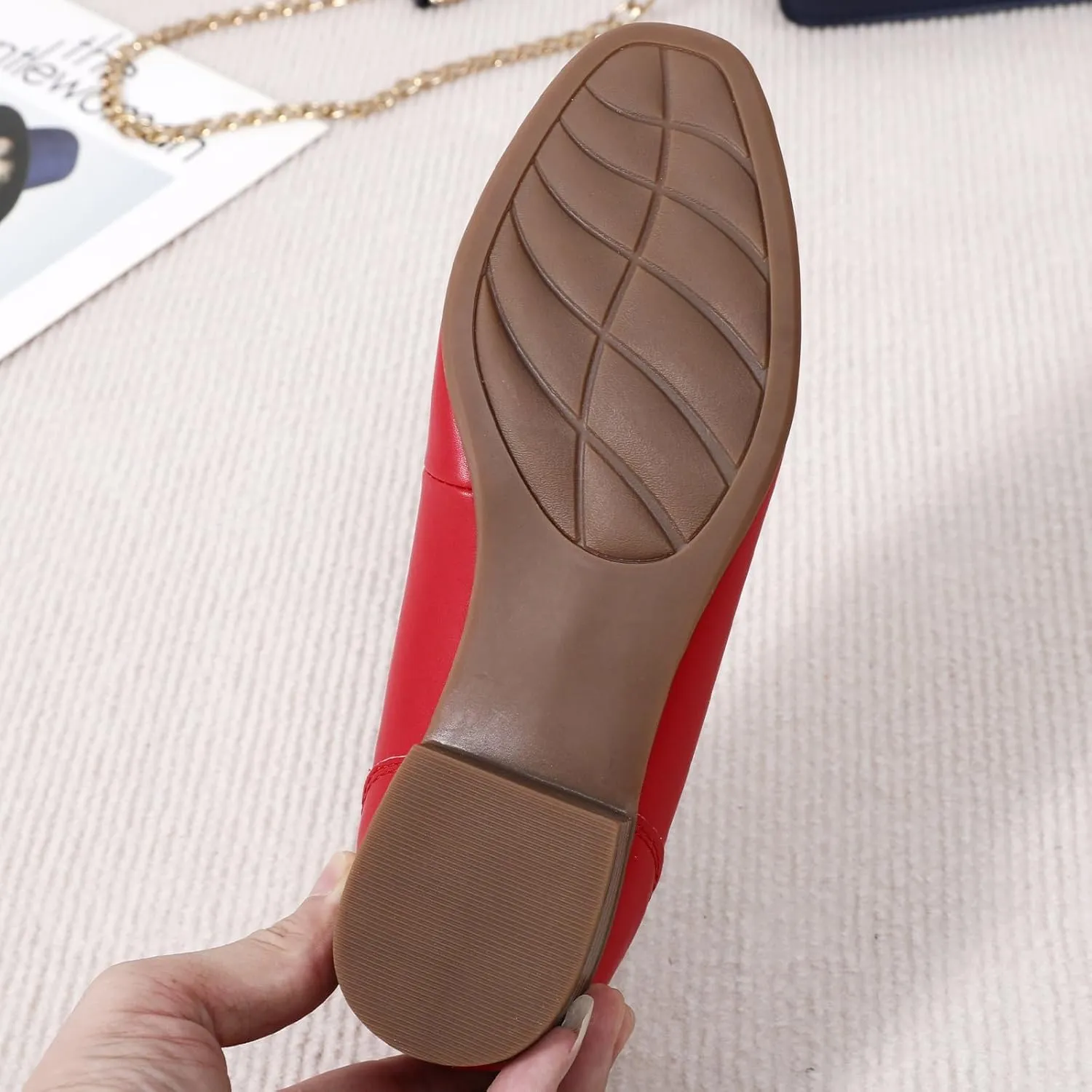 Black Women's Loafers & Slip-ons Flats Penny Round Toe Non-Slip Classic Business Casual Comfortable Dressy Office Work Slip On Shoes