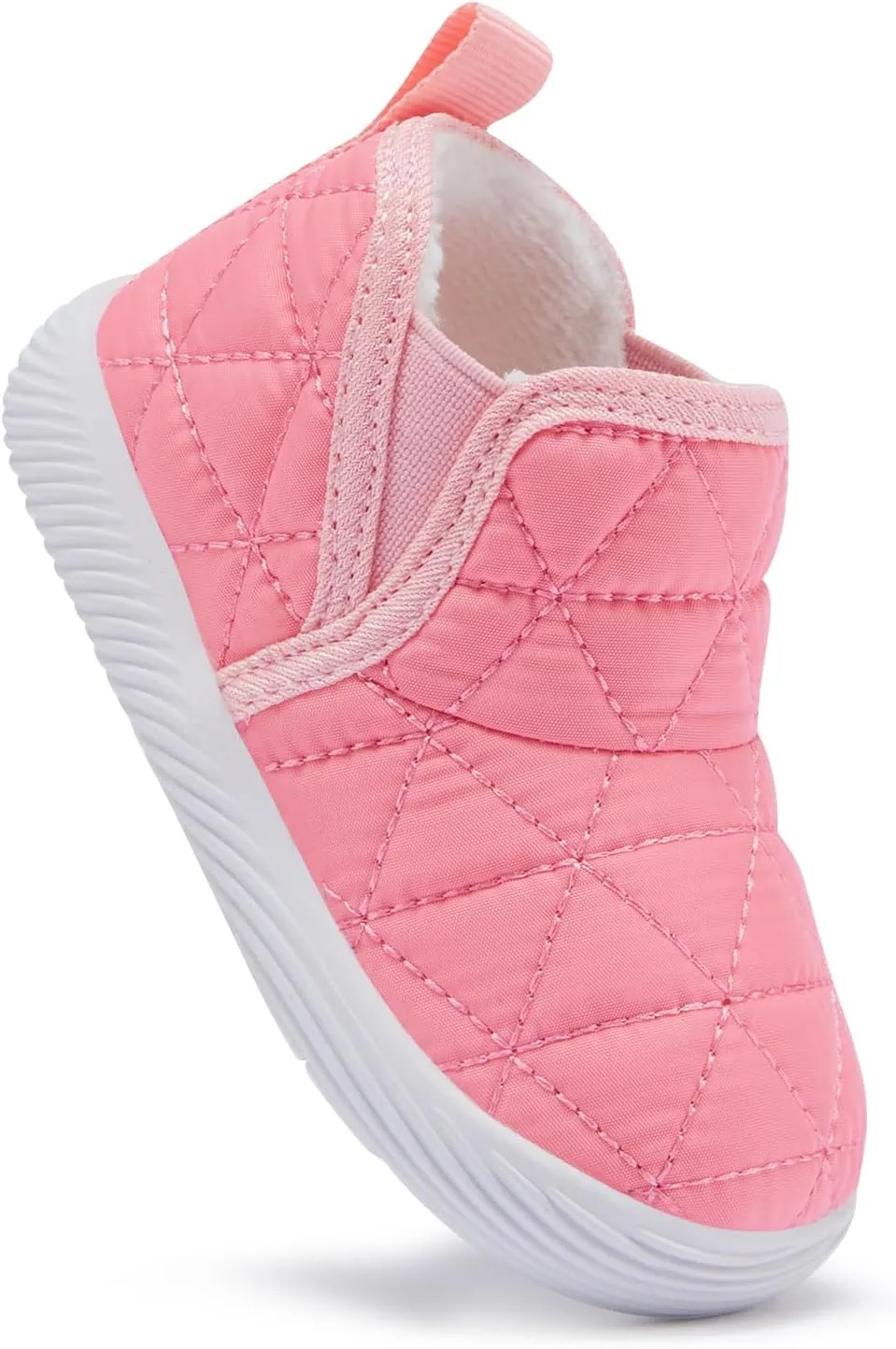 BMCiTYBM Baby Boy Girl Snow Boots Waterproof Winter Warm Booties Nonslip Lightweight Outdoor Shoes for First Walkers 6 9 12 18 24 Months(Infant/Toddler)