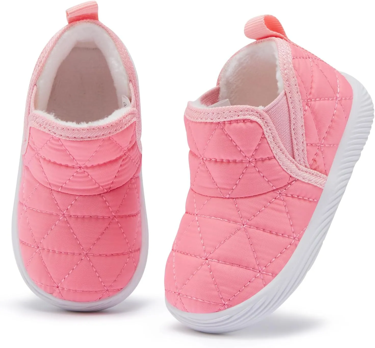 BMCiTYBM Baby Boy Girl Snow Boots Waterproof Winter Warm Booties Nonslip Lightweight Outdoor Shoes for First Walkers 6 9 12 18 24 Months(Infant/Toddler)
