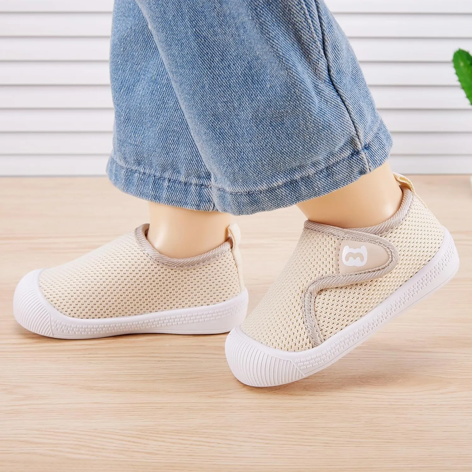 BMCiTYBM Baby Shoes Infant Boy Girl First Walker Shoes Toddler Walking Shoes Lightweight Non-Slip Sneakers for 6 9 12 18 24 Months