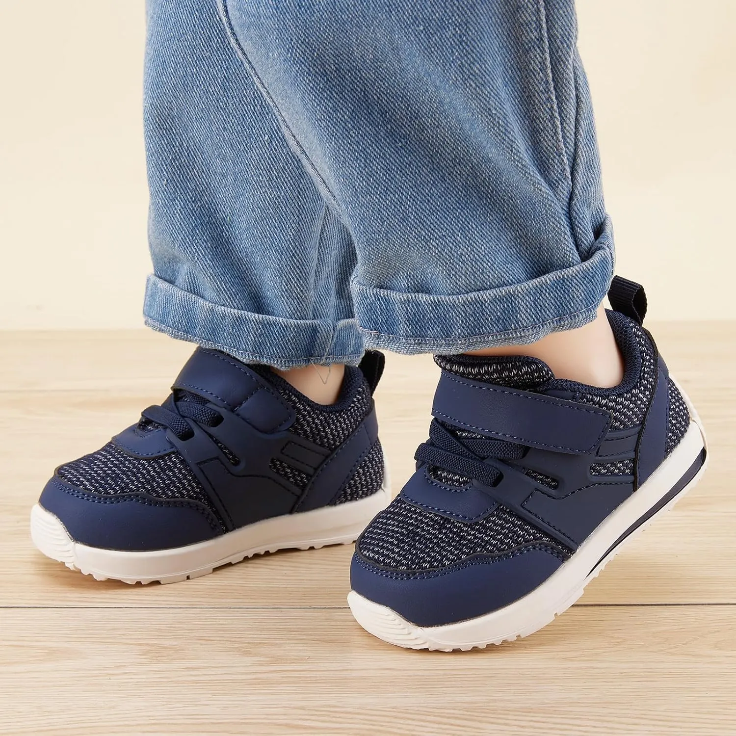 BMCiTYBM Baby Shoes Infant Boy Girl First Walking Shoes Toddler Lightweight Non-Slip Tennis Sneakers for 6 9 12 18 24 Months