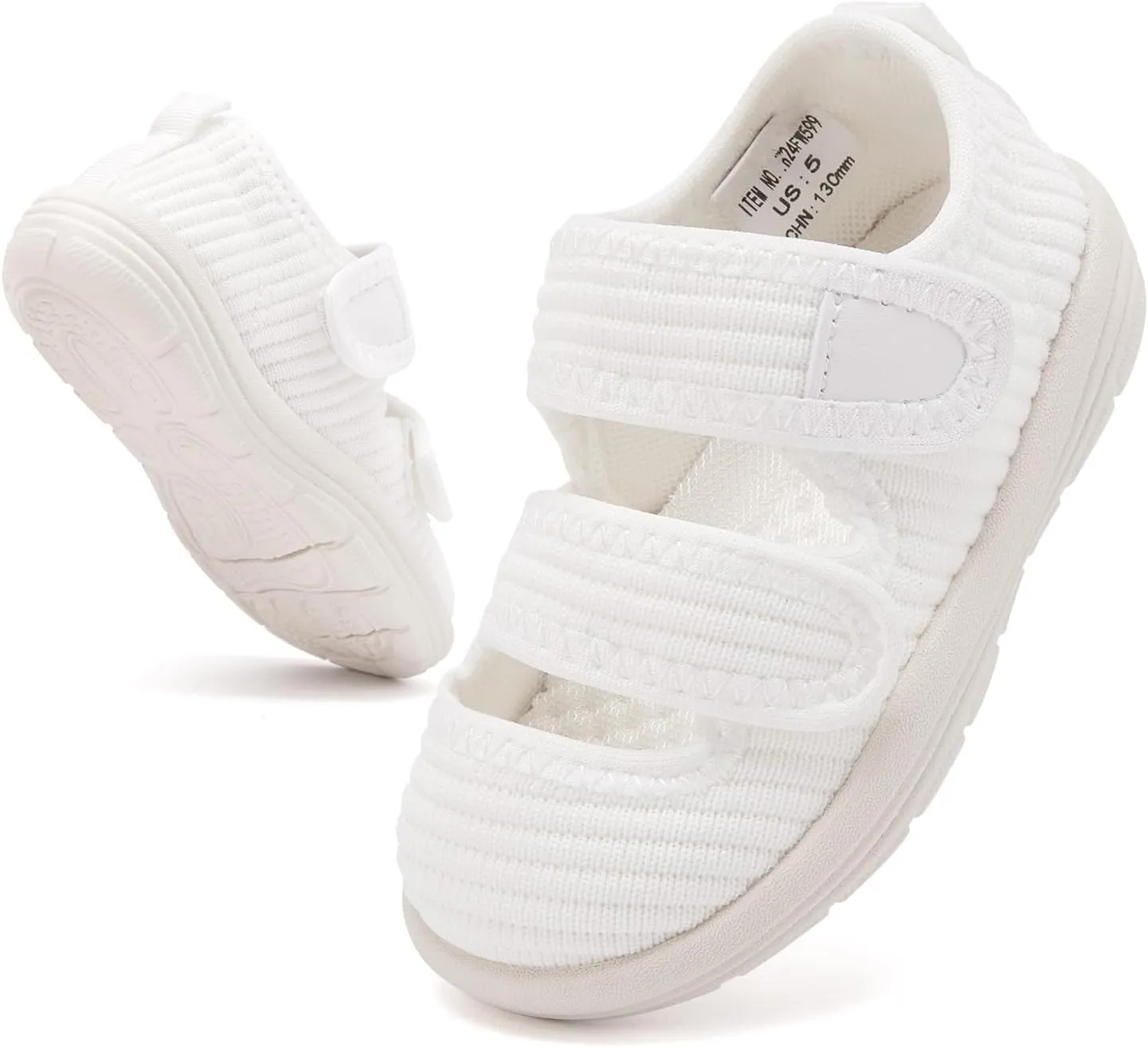 BMCiTYBM Baby Walking Shoes Infant Boy Girl First Walker Sneakers Breathable Lightweight Non-Slip Barefoot Shoes 6 9 12 18 24 Months