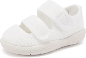 BMCiTYBM Baby Walking Shoes Infant Boy Girl First Walker Sneakers Breathable Lightweight Non-Slip Barefoot Shoes 6 9 12 18 24 Months