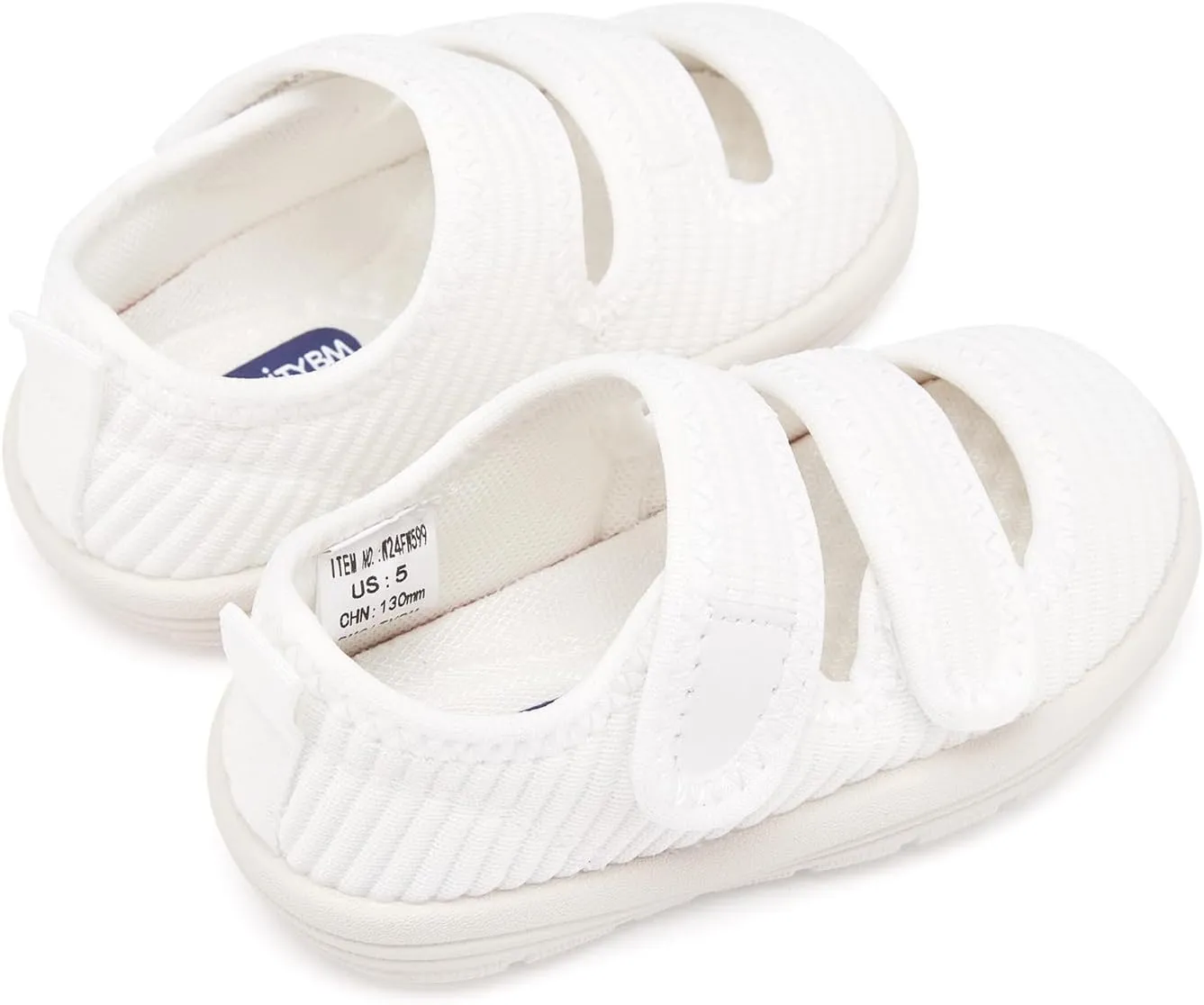 BMCiTYBM Baby Walking Shoes Infant Boy Girl First Walker Sneakers Breathable Lightweight Non-Slip Barefoot Shoes 6 9 12 18 24 Months