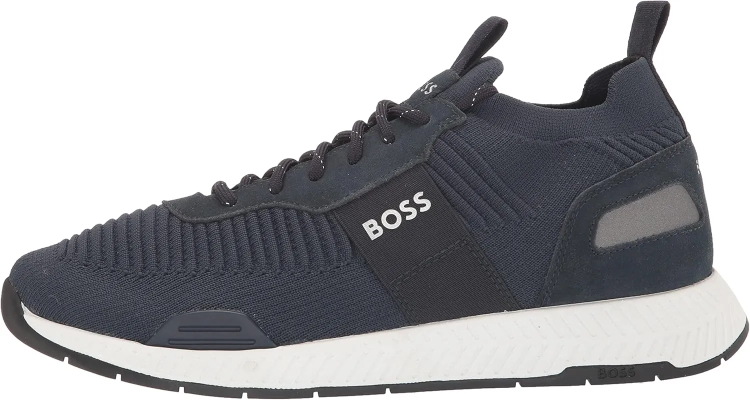 BOSS Men's Mesh Mix Running Sneakers