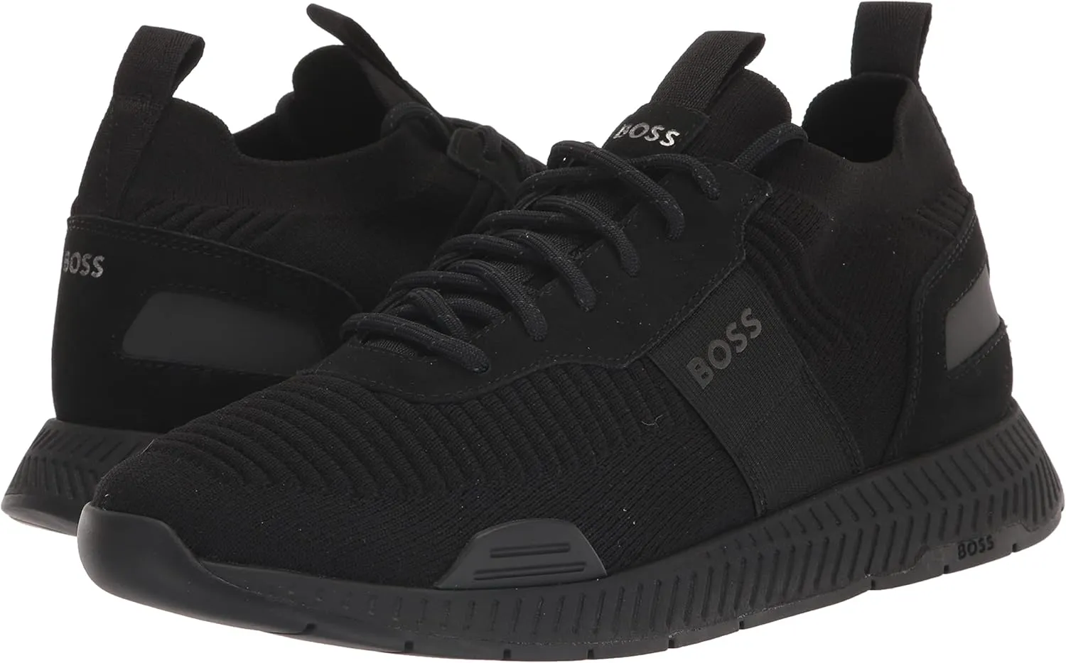 BOSS Men's Mesh Mix Running Sneakers