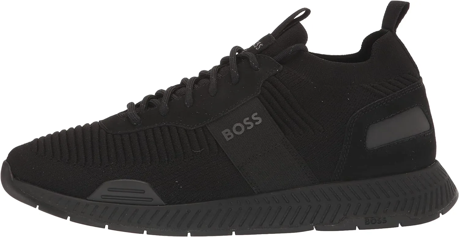BOSS Men's Mesh Mix Running Sneakers