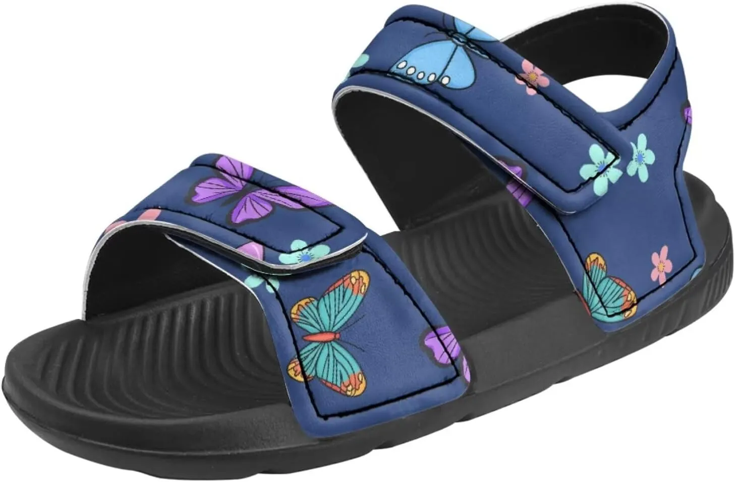 Boys Girls Sandals Cute Dachshund Print Kids Athletic Sport Sandals Open Toe Fashion Outdoor Hiking Shoes for Summer