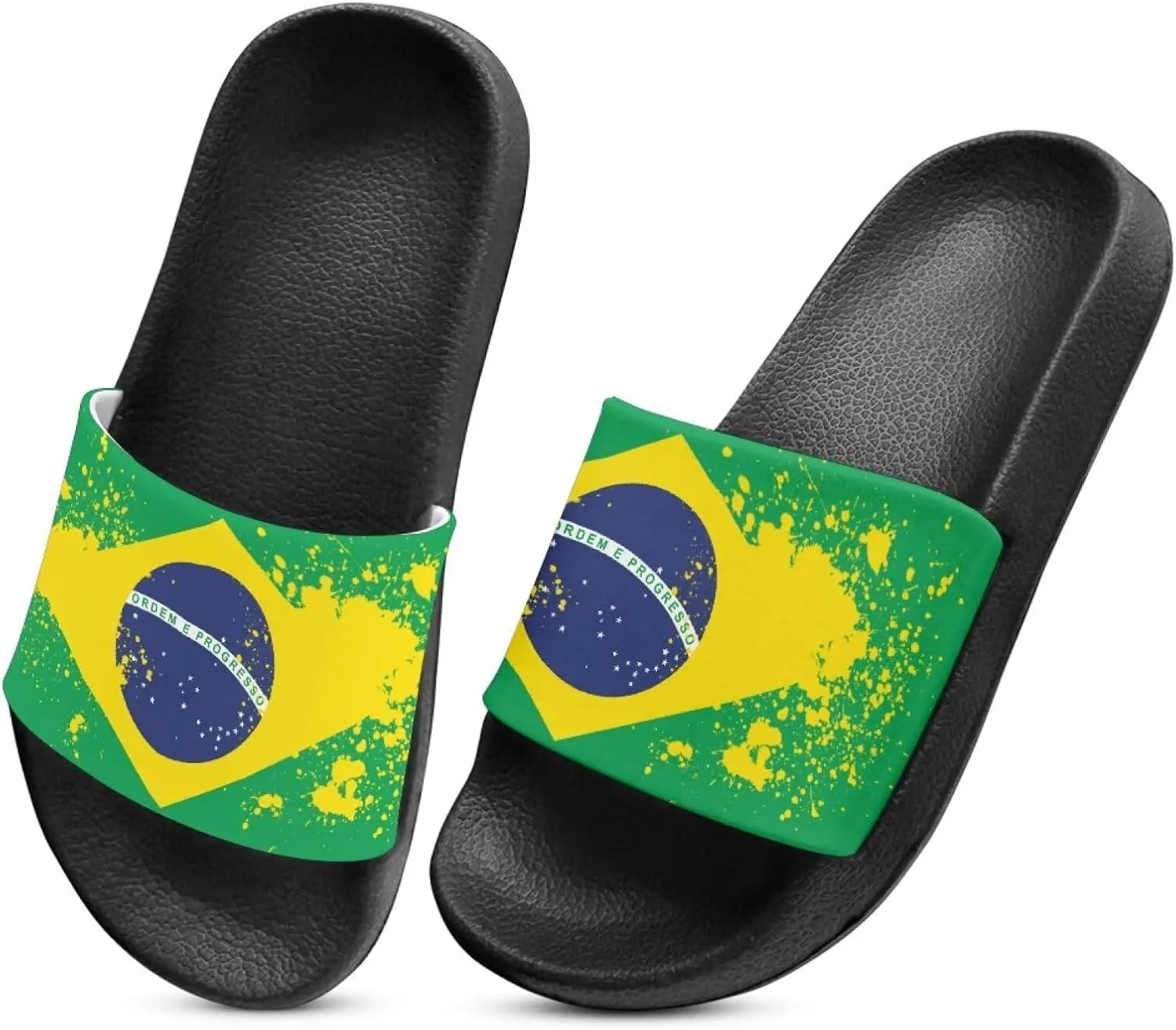 Boys Girls Slide Sandals Comfort Beach Pool Shower Slippers Indoor Outdoor Little Kid/Big Kid