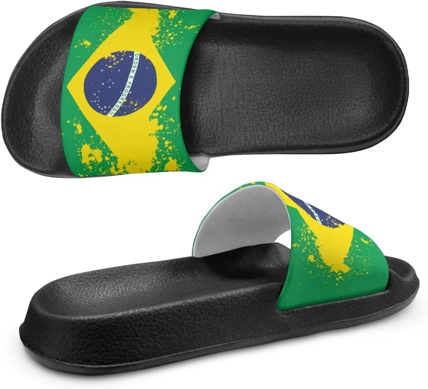 Boys Girls Slide Sandals Comfort Beach Pool Shower Slippers Indoor Outdoor Little Kid/Big Kid