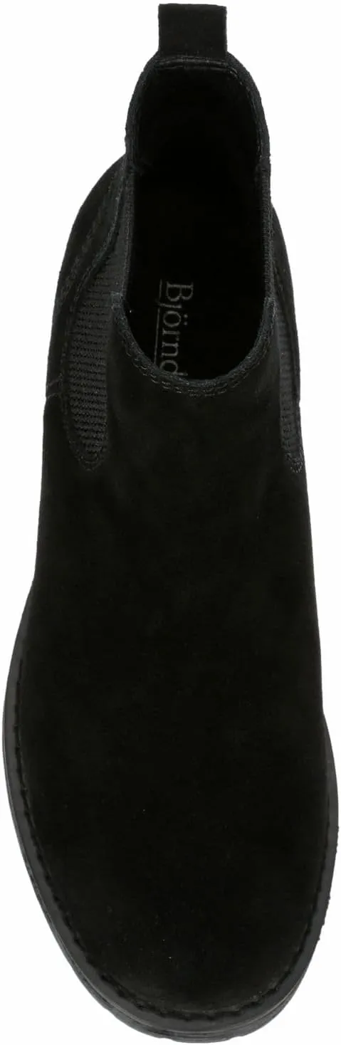 Brenna - Women's Low Heel Suede Chelsea Ankle Boots