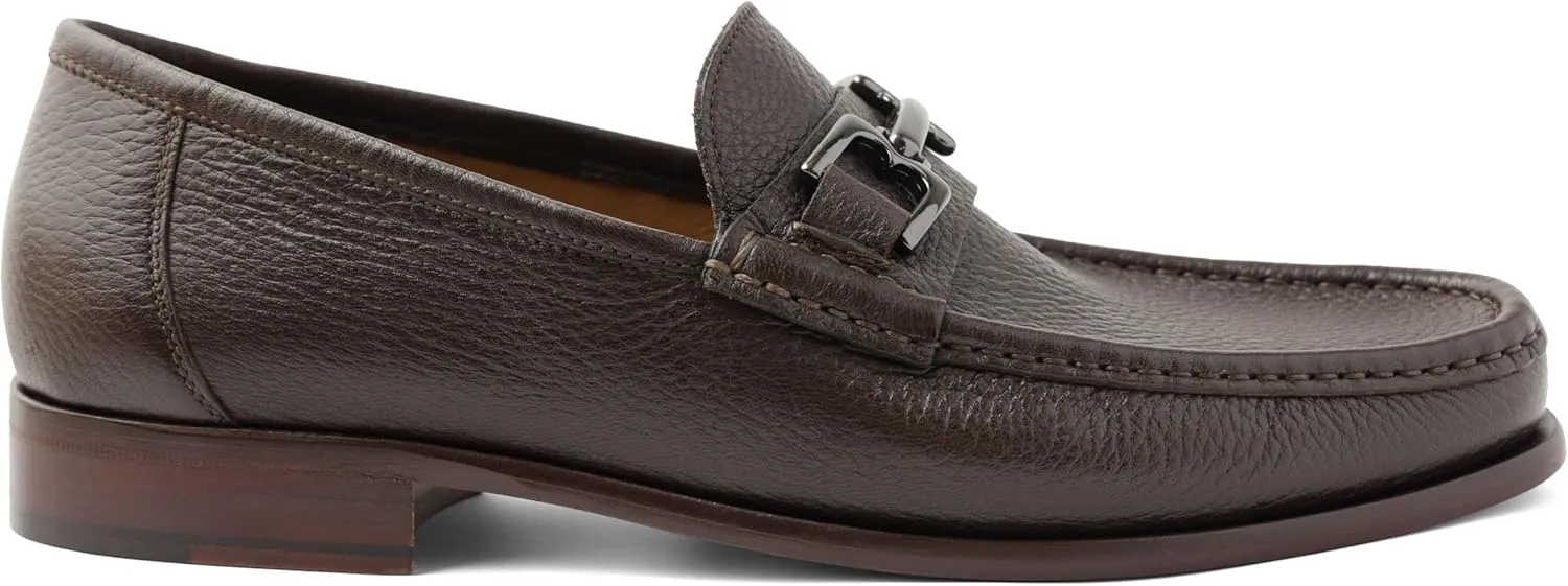 Bruno Magli Men's Trieste Loafers Slip-On, Luxurious Leather Shoes
