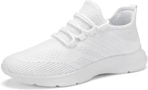 BXYJDJ Walking Shoes for Men Casual Sneakers Slip on Tennis Running Shoes for Male Workout Gym Lightweight Breathable Jogging Mesh