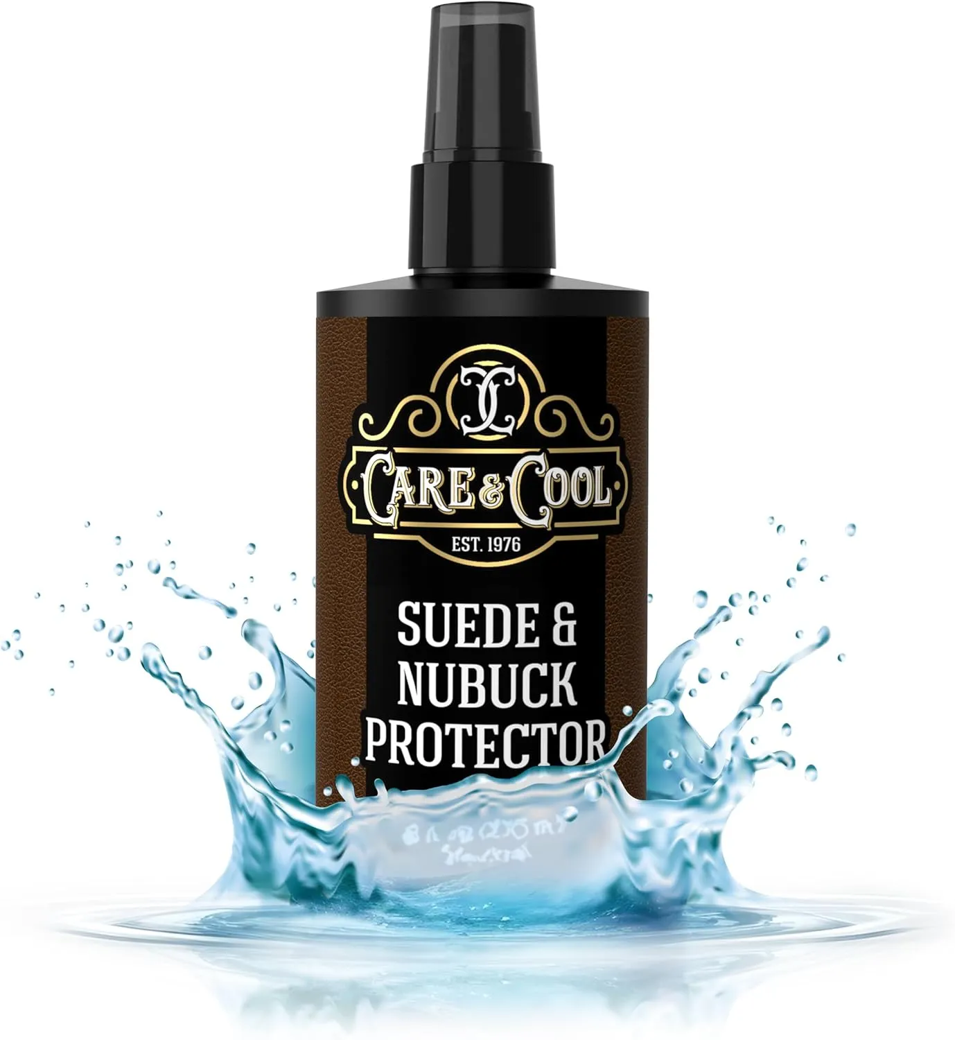 Care & Cool Maximum Protection for Your Suede and Nubuck (8 oz). Waterproofing, Dust and Stain Repellent Formula for your Shoes, Boots, Bags and Jackets. Setting the Standards Since 1976.