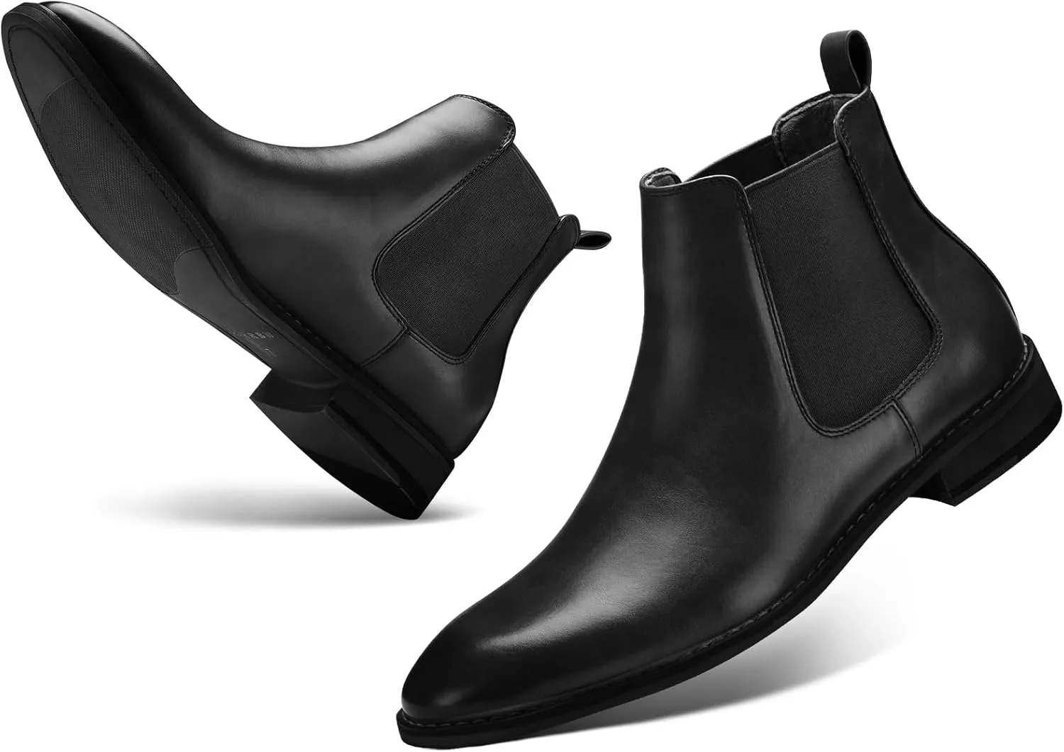 CGRRBW Men's Chelsea Boots Suede Leather Casual Boots for Men